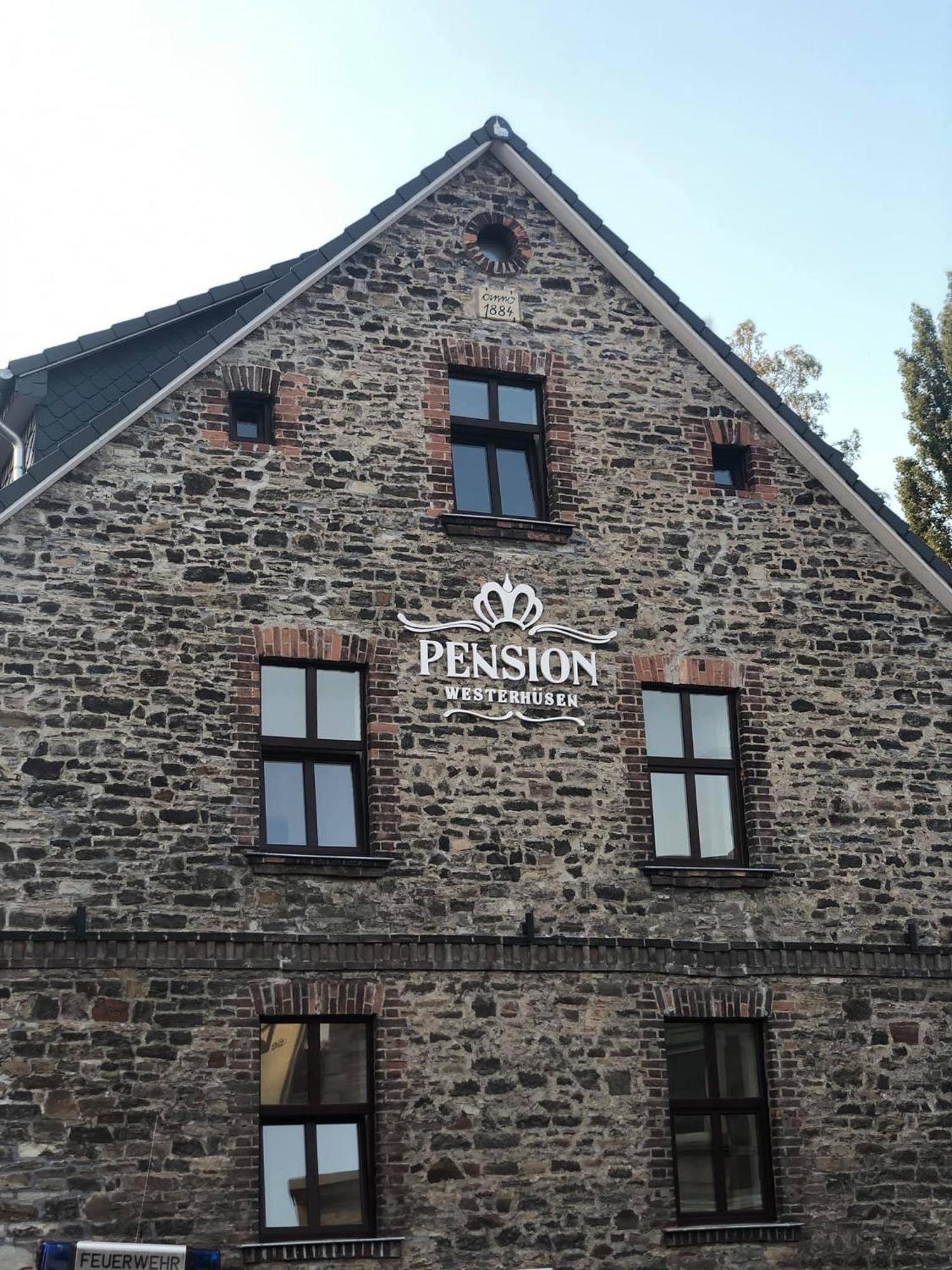 Pension Westerhuesen Magdeburg Exterior foto